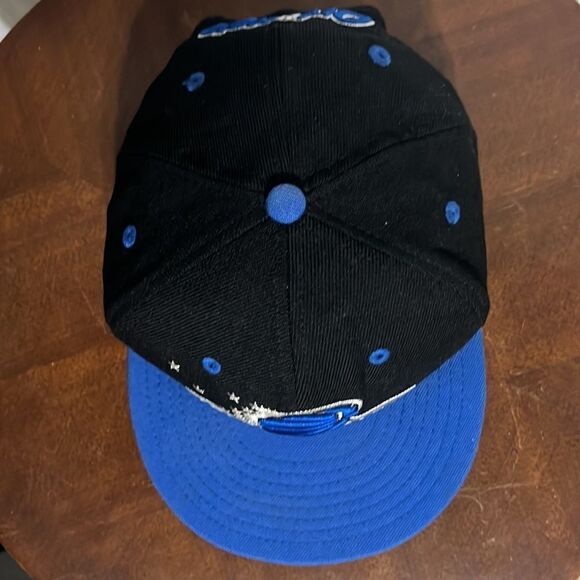 🔥🏀 Vintage ORLANDO MAGIC NBA Hardwood Classics Flat Bill Snapback Hat - EUC - Picture 7 of 10